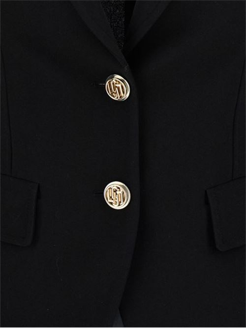 Giacca donna  con due bottoni nera LIU JO | CA4045-J193022222